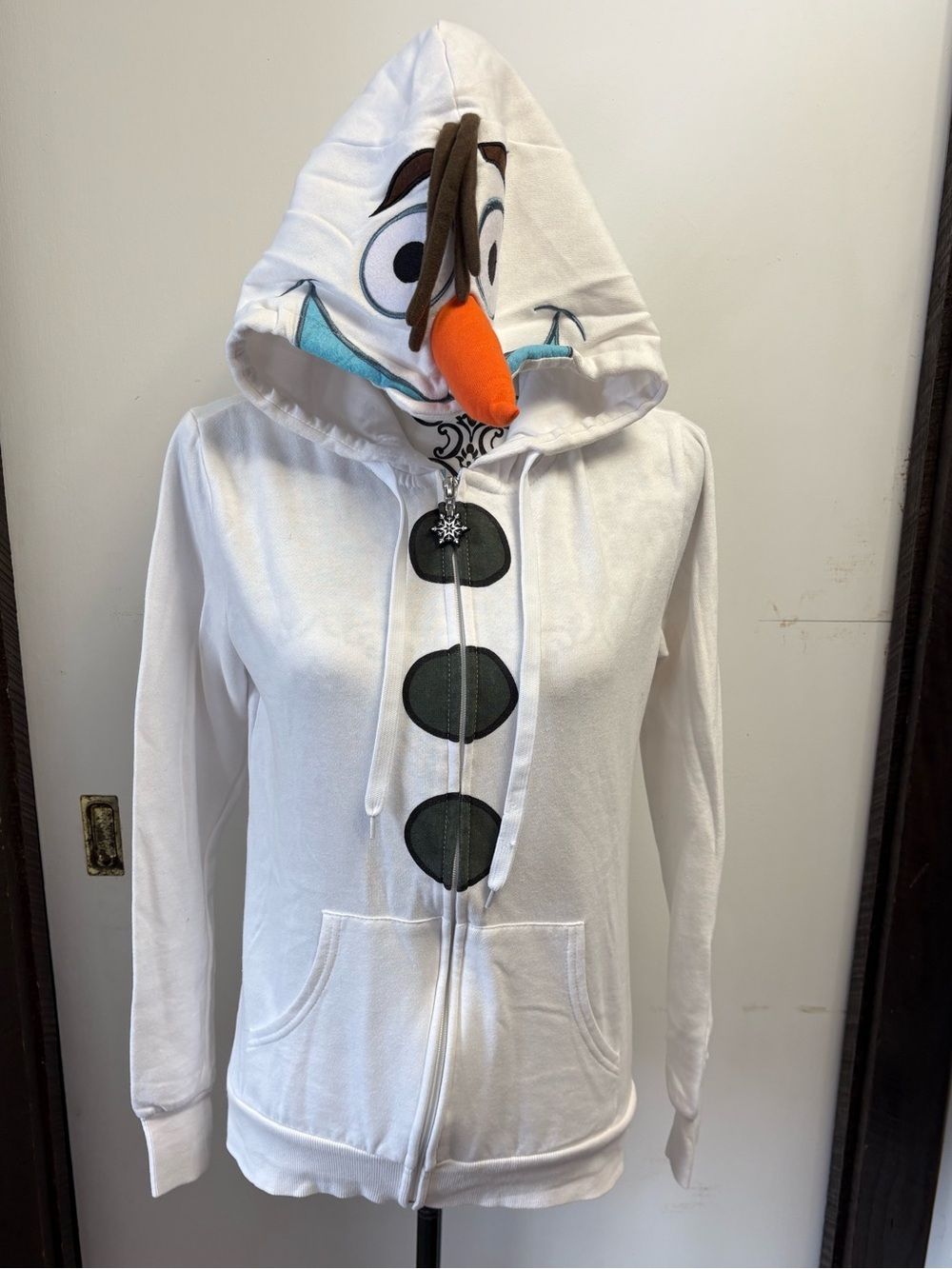 Disney Frozen Olaf Costume Hoodie Size Medium